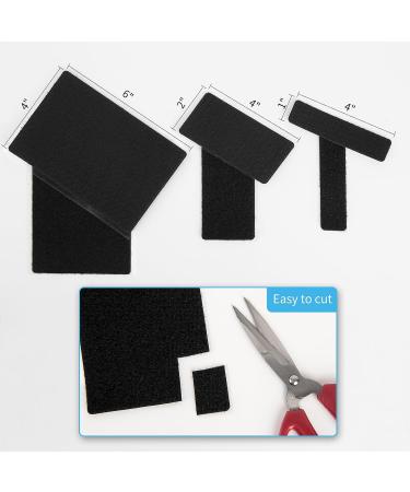 Art3d 16 Sets Double-Sided Hook and Loop Tape Sticky Back Adhesive Strips - Heavy Duty 1 in. x 4 in - Buy Online on GoSupps.com