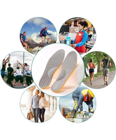 Corrective Supination Shoe Inserts for Men & Women | High Arch Support Orthotics | Heel Wedge for Foot Alignment | Ideal for Flat Feet & Bow Legs (Size 43-44 - Buy Online on GoSupps.com