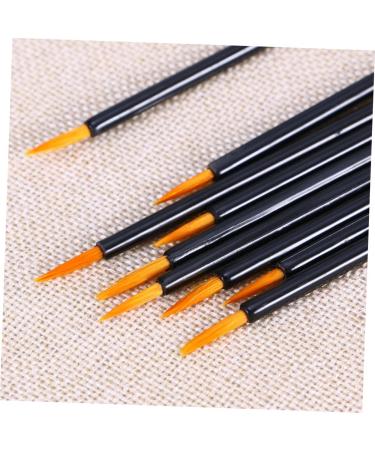 Healeved 200 pcs Makeup Point Disposable Cosmetic Lip Applicator Tool Gloss Fine Eyeliner Wands Brush - Buy Online on GoSupps.com
