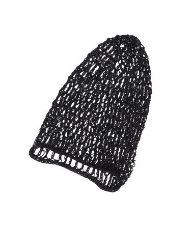 Beaupretty Elastic Wide Hair Net Bands - Black Rayon Snood Cover & Crochet Cap for Sleeping | Shop Internationally - Buy Online on GoSupps.com