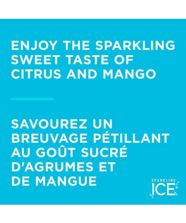 Sparkling Ice Orange Mango flavoured sparkling water with zero sugar and zero calories. Sparkling Ice drinks are packed with fun and fruity flavours for everyone to enjoy. (12 pack) Orange Mango (Classic) 503 ml (Pack of 12) - Buy Online on GoSupps.com