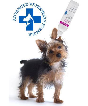 Pet MD Otic Clean Dog Ear Cleaner - 8 oz - Effective Against Infections, Itching, Controls Odor - for Cats and Dogs - Buy Online on GoSupps.com