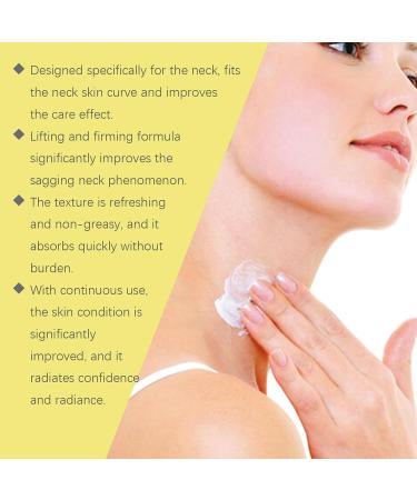  szaluyk Neck creams for tighter skin neck creams to tighten the best for older women edema in the neck reduce wrinkles and fine lines and double chin firm 8.1x4.24 - Buy Online on GoSupps.com