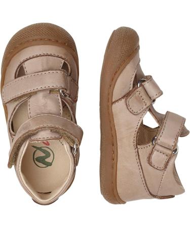 Naturino Puffy-Leather Shoes Beige - Size 3 UK Child - Buy Online on GoSupps.com