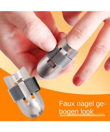 gifyym Finger Protectors for Cutting Finger Protective Cover Thumb Protector Set for Seafood Preparation Opening Cutting Handling - Buy Online on GoSupps.com