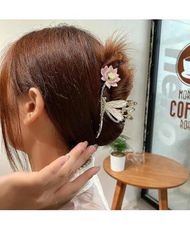 Souarts 6 PCS Flower Claw Clips for Women - Metal Hair Clips for Powerful Hold - Ideal Gifts for Women and Girls - Buy Online on GoSupps.com