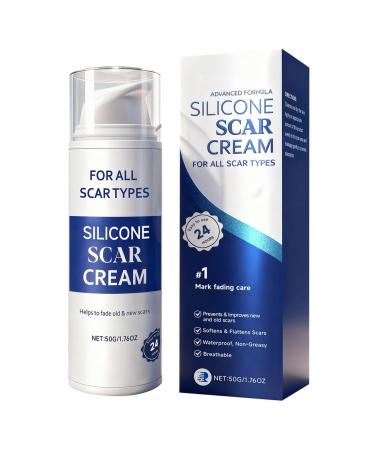 Cr me Anti-Cicatrices | 50g Baume claircissante et Nourrissante - Cr me Hydratante R paration des Cicatrices pour Marques Corporelles Taches Solaires Vergetures Post-Grossesse