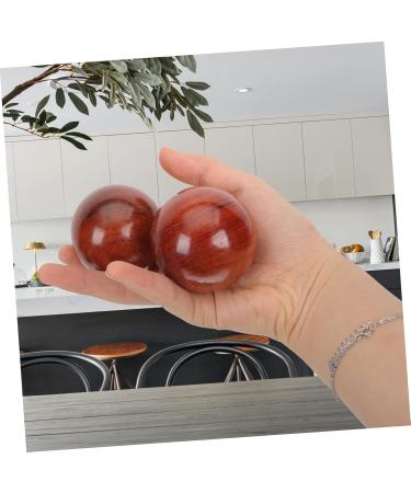 FOMIYES 6 PCS Wooden Health Balls - Chinese Massage Tools for Muscle Relief & Fitness - Buy Online on GoSupps.com