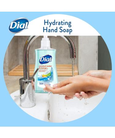 Dial Coconut Water & Mango Liquid Hand Soap - 7.5 oz - Buy Online on GoSupps.com