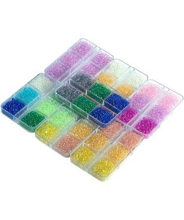 Mini perles transparentes color es sans trou pour moules en r sine fabrication de bijoux de 1 3 mm pour vase 15 - Buy Online on GoSupps.com