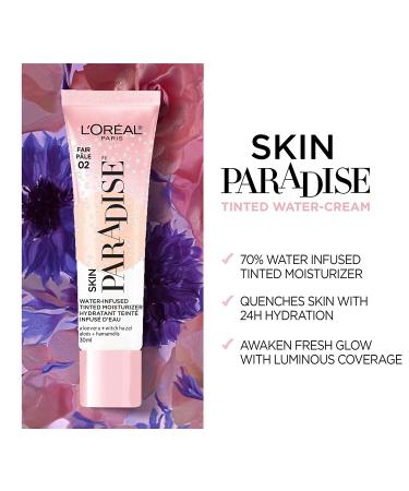 L'Oreal Paris Skin Paradise Tinted Moisturizer SPF 19 Lightweight Natural Coverage 1 fl oz - Buy Online on GoSupps.com