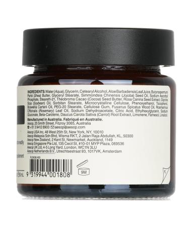 AESOP Perfect Facial Hydrating Cream 60ml | Best Moisturizer for All Skin Types - Global Shipping Available - Buy Online on GoSupps.com