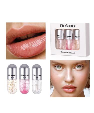 Long-Lasting Nutrient Lip Balm & Lip Care Set - Moisture Peeling Lip Oil & Gloss Box | 1 Pack - International Shipping - Buy Online on GoSupps.com