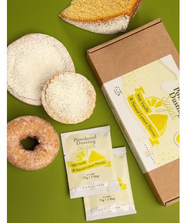Icing Sugar with Vanilla & Natural Lemon Flavour - 75g | Multipurpose Dusting & Mixing - 5 Count - Buy Online on GoSupps.com