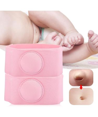 Hernia Belt Baby Hernia Belt Cotton 2Pcs for Infant Baby Children Navel () Pink - Buy Online on GoSupps.com
