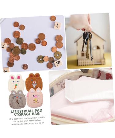 Shop Healeeved 12 Pth Aunt Towel Pocket - Mini Makeup & Lipstick Bag for Girls | Perfect New Year Gift & Coin Storage - Buy Online on GoSupps.com