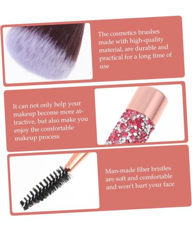 VINTORKY 1set Diamond Makeup Brush Makeup Highlighters for Face Concealer Brush Bronzer Powder Eyeshadow Brush Powder Blush Brush Miss Artificial Fiber Long Handle Cosmetic Brush - Buy Online on GoSupps.com