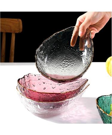 Fruit Bowl Salad Bowl Glass Bowls Hammered Phnom Penh Glass Bowl Transparent Fruit Salad Dessert Bowl Household Kitchen Tableware Candy Bowls (Color : Gray) (Color : Gris) (Color : Transparent) - Buy Online on GoSupps.com