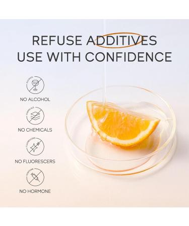 Vitamin C Skincare Set 5 in 1 Skincare Set (with Cleanser Toner Face Serum Cream and Eye Cream) Long Lasting Moisturizing Skincare Set for Women and Men - Buy Online on GoSupps.com