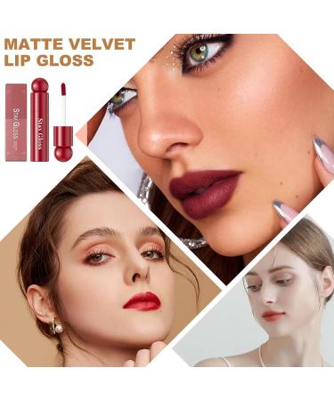  bellv Matte Lip Gloss - Makeup Lipstick - Waterproof and Long-Lasting - Won't Fade - Highly Pigmented Lipstick - For Women and Girls Bellv - Buy Online on GoSupps.com