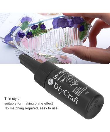  lvifloae High-transparency UV glue odorless long-lasting color stability fast curing speed UV resin glue 60g clear gel for jewelry making (I'm embarrassed) - Buy Online on GoSupps.com