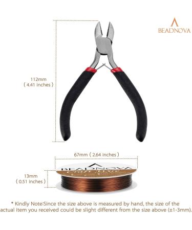 Beadnova Tarnish Resistant Copper Wire for Jewelry Making with Cutting Pliers - 5pcs 26 Gauge - Buy Online on GoSupps.com