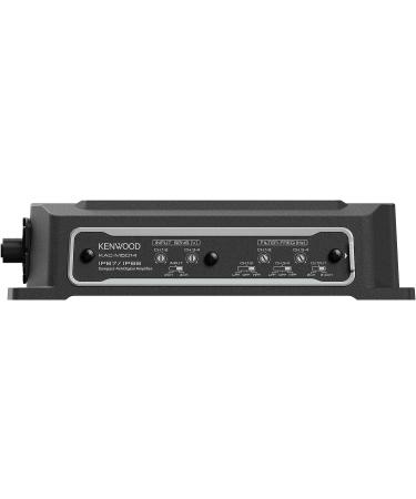 Kenwood KAC-M5014 4-Channel Compact Digital Amplifier (600W) for Car, Marine, UTV & Motorsport Vehicles | Solid Aluminum Chassis, IPX6/7 Certified, Vibration-Proof - Buy Online on GoSupps.com