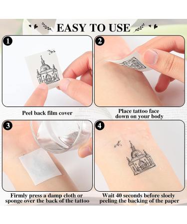 16 Sheet Christian & Inspirational Bible Quotes Temporary Tattoos for Adults & Kids - Buy Online on GoSupps.com