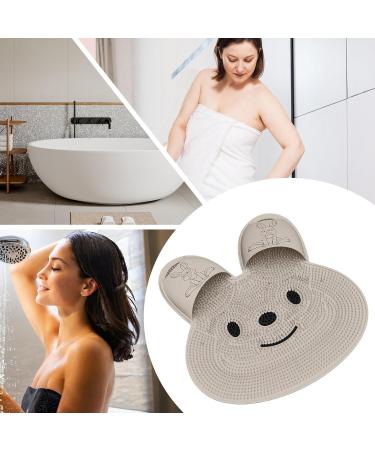 Tapis exfoliant pour pieds | Exfoliant pour pieds pour douche sol Nettoyeur antid rapant avec ventouses et r pe anti-callosit s Massage pour femmes hommes salle de bain baignoire sol - Buy Online on GoSupps.com