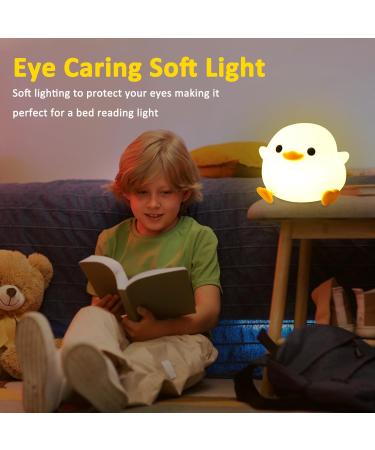 Cute Duck Night Light for Nursery - Touch Control, Rechargeable, Dimmable - Perfect Gift for Boys and Girls - DoDo Duck - Color 2 - Buy Online on GoSupps.com