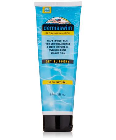 DermaSwim 8 Ounce Tube Pre-Swimming Lotion - Buy Online on GoSupps.com