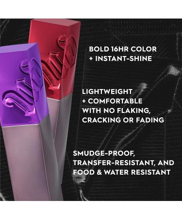 Urban Decay Vice Lip Bond - Glossy Liquid Lipstick - Long-Lasting Full Coverage - Smudge-Proof & Water-Resistant - High Shine Finish - 0.14 Fl. Oz (PDA Medium Brick Nude) - Buy Online on GoSupps.com