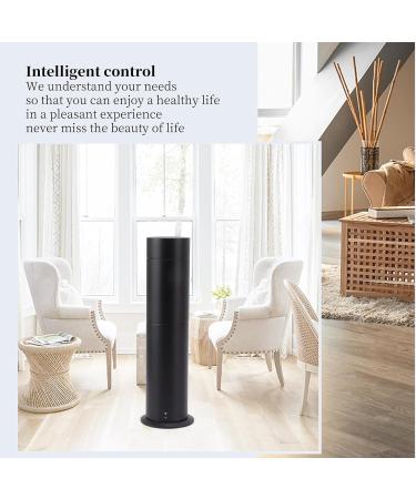 Intelligent Aromatherapy Machine Advanced Atomization Long Lasting Fragrance Adjustable Time and Remote Control Aluminum Alloy Shell for Hotel Home SPA (US Plug) Black US Plug - Buy Online on GoSupps.com
