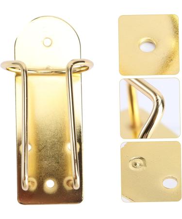 Housoutil Clipper Stand Beard Holder Barber Clippers Professional Hair Scissor Holder Hair Clipper Hair Trimmer Holder Barber Clipper Holder Fader Gem Stainless Steel 12.5x6cm Gloden - Buy Online on GoSupps.com