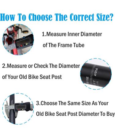 Simida Bike Seat Post 350mm | Aluminum Alloy | 25.4/27.2/28.6/30.4/31.6 | BMX Road Mountain Bicycle Seatpost - Black - Buy Online on GoSupps.com