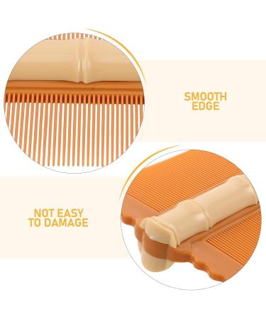 Ipetboom Lot de 4 Peignes Pellicules Double Face en Bambou Clair Peigne Fin Antipelliculaire et D m lant pour Cuir Chevelu Sec et Animaux Outil de Toilettage pour liminer Lentes Poils - Buy Online on GoSupps.com