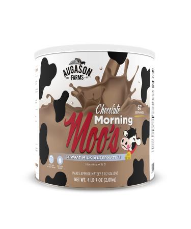Morning Moo's Chocolate Low Fat Milk Alternative 4 lbs 7 oz 4.4 Pound (Pack of 1)