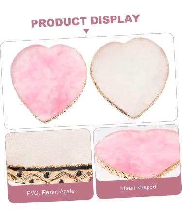  FRCOLOR 2 Pieces Palette Pigment Tray for Nails Resin Tray Nail Polish Tray Beauty Manicure Mixing Tray Nail Art Mix Cosmetic Decorations - Buy Online on GoSupps.com