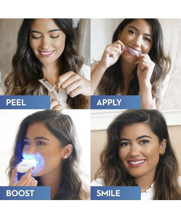 Crest 3DWhitestrips 1 Hour Express + LED Light Teeth Whitening Kit - 19 Treatments - Buy Online on GoSupps.com