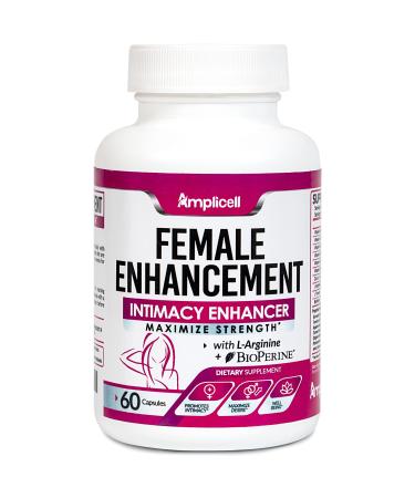 Female Enhancement (60caps) - Hormone Balance for Women - Intimacy & Mood Support - Natural Female Enhancement Pills with Dong Quai, Ginseng & Maca Root, 1 Pack