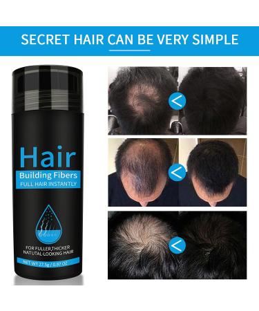 Professional Quality Hair Fibres Hair Fibres Light Brown for Thinning Hair Completely Conceals Hair Loss in 15 Seconds Undetectable & Natural Hair Loss Product for Women and Men (Light Brown) - Buy Online on GoSupps.com