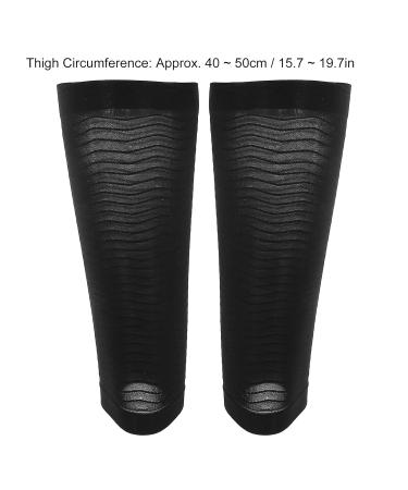 Women s Thigh Sleeve Slimming Compression Wraps for Thigh Shaping | Black Thigh Slimmer - Buy Online on GoSupps.com