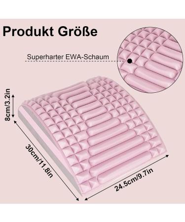 ETIEPORT 2-in-1 Neck Pillow & Back Cracker for Pain Relief | Neubleben Massage Device | Rosa - Buy Online on GoSupps.com
