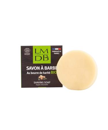 Savon Barbe au Beurre de Karit Bio - Ecocert Cosmos Organic 99% d Ingr dients d Origine Naturelle 79% Issus de l Agriculture Biologique - Fabrication Fran aise - 80 g