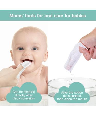 Smilboxy 35pcs Finger Cuff Baby Oral Cleaner - Toddler Toothbrush for 0-36 Months | Gentle Mouth Care & Tongue Cleaning - Buy Online on GoSupps.com