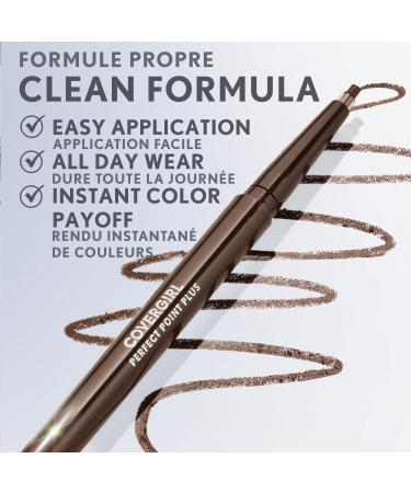 COVERGIRL Perfect Point Plus Eyeliner Pencil in Toffee - 0.008 oz (230mg) - Pack of 1 - Buy Online on GoSupps.com