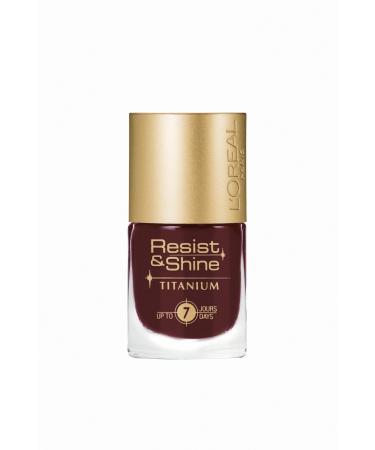 L'Or al Paris Resist & Shine Titanium Nail Polish 502