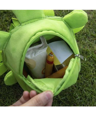 F Fityle Dog Backpack Pet Harness Vest Adjustable Strap Rucksack Dog Harness Saddle Bag Dog Harness Backpack for Walking Hiking Travel Training Green - Buy Online on GoSupps.com