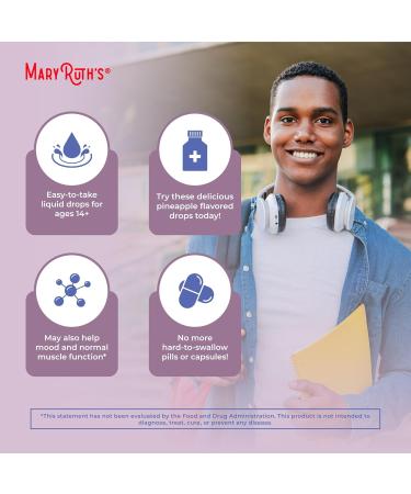 MaryRuth Organics Vitamin D3 Liquid Drops | Megadose 4000 IU | USDA Organic Liquid Vitamin D Spray for Adults & Kids | Immune Support & Bone Health | Vegan | Gluten Free | Non-GMO | 30 Servings - Buy Online on GoSupps.com