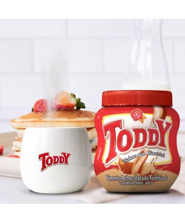 Toddy Chocolate Powder Drink Mix - Breakfast Shake with Vitamins and Proteins Instant Hot and Cold Beverage for Kids & Adults 14.10 Oz (Pack of 1) - Buy Online on GoSupps.com